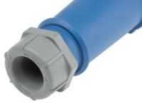 540 MENNEKES, AM-TOP IP67 Blue Cable Mount 3P Industrial Power Socket, Rated At 16A, 230 V