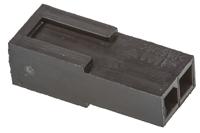 1445049-2 TE Connectivity, Micro MATE-N-LOK Male Connector Housing, 3mm Pitch, 2 Way, 1 Row