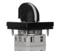 265-7691 RS PRO, DP 2 Position 90° Rotary Cam Switch, 500V ac, 12A, Knob Actuator