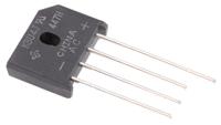 kbu4j-e451 Vishay Bridge Rectifier, 4A, 600V, 4-Pin