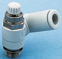 as2301f-u01-06 SMC AS Series Threaded Flow Regulator x 6mm Tube Outlet Port