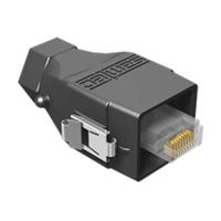 rcef-g-01 Samtec RCEF Series Male RJ45 Connector, Cable Mount 1 Port 8 -Way