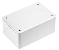 1591lgy Hammond 1591 Series Grey Flame Retardant ABS Enclosure, IP54, Grey Lid, 85 x 56 x 39mm