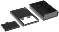 1593pbk Hammond 1593 Black ABS Enclosure, 92 x 66 x 28mm