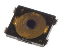 evpaffb65 Panasonic Push Plate Tactile Switch, SPST 20 mA 0.65mm