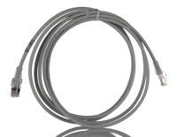 pcd-07002-0e Molex Premise NetworksPowerCat 6A, 3m Cat6a, Grey RJ45 to Male RJ45 Male, STP Shielded, Terminated LSZH Sheath