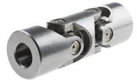 790-6826 RS PRO Universal Joint, Double, Needle Roller, Bore 20mm, 128mm Length