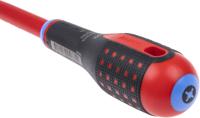 be-9888s Bahco Pozidriv; Slotted Insulated Screwdriver Set, 7-Piece