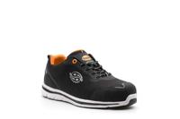 d0057-601-43 Dockers by Gerli GALANTIS S1P Unisex Black/White Aluminium Toe Capped Safety Shoes, UK 9, EU 43