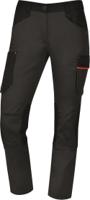 m2pa3strfgopt Delta Plus MACH 2 Women's Black, Green, White, Yellow 34% Cotton, 3% Elastane, Twill, 63% Polyester, Size S Waist Size