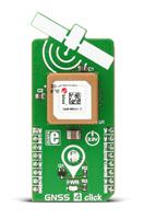 mikroe-2045 MikroElektronika GNSS4 Click SAM-M8Q GLONASS (GNSS), GPS mikroBus Click Board for Asset Tracking for Navigation Devices
