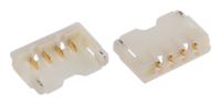 bm04b-achss-a-gan-etf-lfsn JST ACH Series Right Angle Surface PCB Header, 4 Contact(s), 1.2 mm Pitch, 1 Row, Shrouded