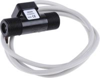 173939-c Gems Sensors FT-110 Series Turbine Flow Sensor for Liquid, 1 L/min Min, 15 L/min Max