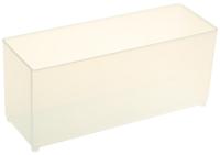 119283 Raaco Transparent PP Compartment Box, 69mm x 55mm x 157mm