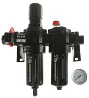bl64-601 Norgren G 3/4 FRL, Automatic Drain, 40μm Filtration Size - With Pressure Gauge
