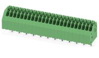 1990232 Phoenix Contact PTSA 0.5/24-2.5-Z Series PCB Terminal Block, 24-Contact, 2.5mm Pitch, Through Hole Mount, Spring Cage