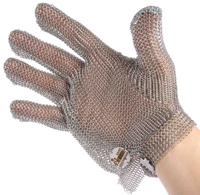 0801014 Polyco Healthline Grey Stainless Steel Work Gloves, Size 8, Uncoated Coating