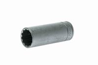 m120622-c Teng Tools 1/2 in Drive 22mm Deep Socket, 12 point, 79 mm Overall Length