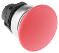lpcb6144 Lovato Platinum Series Red Spring Return Push Button Head, 22mm Cutout, IP66, IP67, IP69K