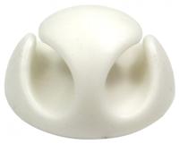 280-2178 RS PRO Desk Cable Tidy, Single Channel Cable Desk Tidy 1 Channel, White