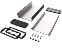 84086150hmt1-abph-800-0150 Bopla Alubos (Set) Series Black Aluminium General Purpose Enclosure, IP65, Black Lid, 82 x 32 x 150mm