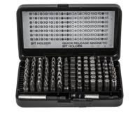 560-800 MTI Driver Bit Set 100 Pieces, Hexagon, Phillips, Pozidriv, Slotted, Torx, Torx Bo