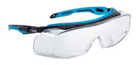 tryotgpsi Bolle Safety TRYON OTG Anti-Mist UV Safety Glasses, Clear Polycarbonate Lens