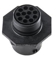 uts71412p Souriau Sunbank by Eaton Circular Connector, 12 Contacts, Panel, Standard Connector, Plug, Male, IP68, IP69K, UTS Series