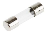 563-469 RS PRO 250mA F Glass Cartridge Fuse, 5 x 20mm