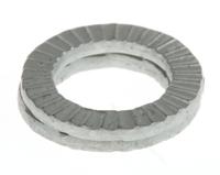 h-hls-8 Heico Delta Protekt Unalloyed Steel Wedge Lock Washers, M8