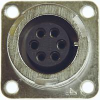 ca02com-e28-15s-b ITT Cannon, CA-COM, Copper Alloy 35 Way Box Mount MIL Spec Circular Connector Receptacle, Socket Contacts,Shell Size