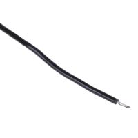 3051-bk005 Alpha Wire Hook-up Wire PVC Series Black 0.35 mm² Harsh Environment Wire, 22 AWG, 7/0.25 mm, 30m, PVC Insulation, 3051