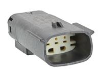 33481-0301 Molex, MX 150 Automotive Connector Plug Black, Natural Cable Mount 3 Way, Crimp Termination