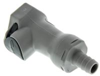 hfcd17612 Colder Products Hose Connector, Straight Hose Tail Coupling 3/8in ID, 4.2 bar