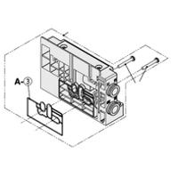 sy50m-3-1as-c10-na SMC SY50M End Plate, SY50M-3-1AS-C10-NA
