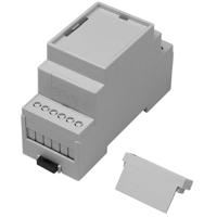 194-7579 RS PRO Solid Top Enclosure Type, 36 x 90 x 58mm, Polycarbonate DIN Rail Enclosure Kit