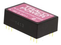 tel-3-2011 TRACOPOWER TEL 3 DC-DC Converter, 5V dc/ 600mA Output, 10 → 30 V dc Input, 3W, Through Hole, +85°C Max Temp