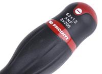 atf8x200 Facom Slotted  Screwdriver, 8 x 1.2 mm Tip, 200 mm Blade, 325 mm Overall