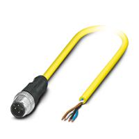 1406226 Phoenix Contact Male 4 way M12 to 4 way Free End Sensor Actuator Cable, 2 m