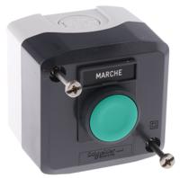 xald101 Schneider Electric Harmony XALD Enclosed Push Button, IP66, IP67, IP69, IP69K 53mm 68mm +70°C -25°C 68mm