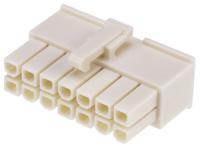 39-01-2145 Molex, Mini-Fit Jr Female Connector Housing, 4.2mm Pitch, 14 Way, 2 Row