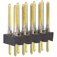 87227-6 TE Connectivity AMPMODU MOD II Series Straight Through Hole Pin Header, 12 Contact(s), 2.54 mm Pitch, 2 Row, Unshrouded
