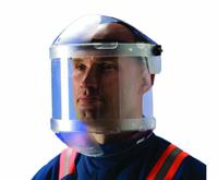 s590aea-9034137 Centurion Safety Clear PC Face Shield, Resistant To Electric Arc, High Speed Particles, Impact