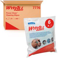 7776 WYPALL Cleaning Wipes Refill  Wet Cleaning Wipes, Bag of 75, 270 x 270mm