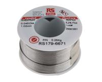 179-6671 RS PRO Wire, 1mm Lead solder, 183°C Melting Point