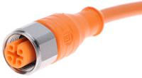 28634-prst-4-prkt-4-072-m Lumberg Automation Female 4 way M12 to Male 4 way M12 Sensor Actuator Cable, 2 m