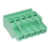 237-8438 RS PRO, 5mm Pitch, 5 Way, Pluggable Terminal Block, Plug, Free Hanging (In Line)