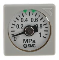 gc3-10as SMC Analogue Pressure Gauge 1MPa Back Entry 27mm Outside Diameter