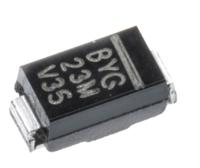 byg23m-e3tr Vishay 1 kV 1.5 A Diode Switching 2-Pin DO-214AC