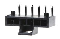 105313-1206 Molex Nano-Fit Series Right Angle Through Hole PCB Header, 6 Contact(s), 2.5 mm Pitch, 1 Row, Shrouded